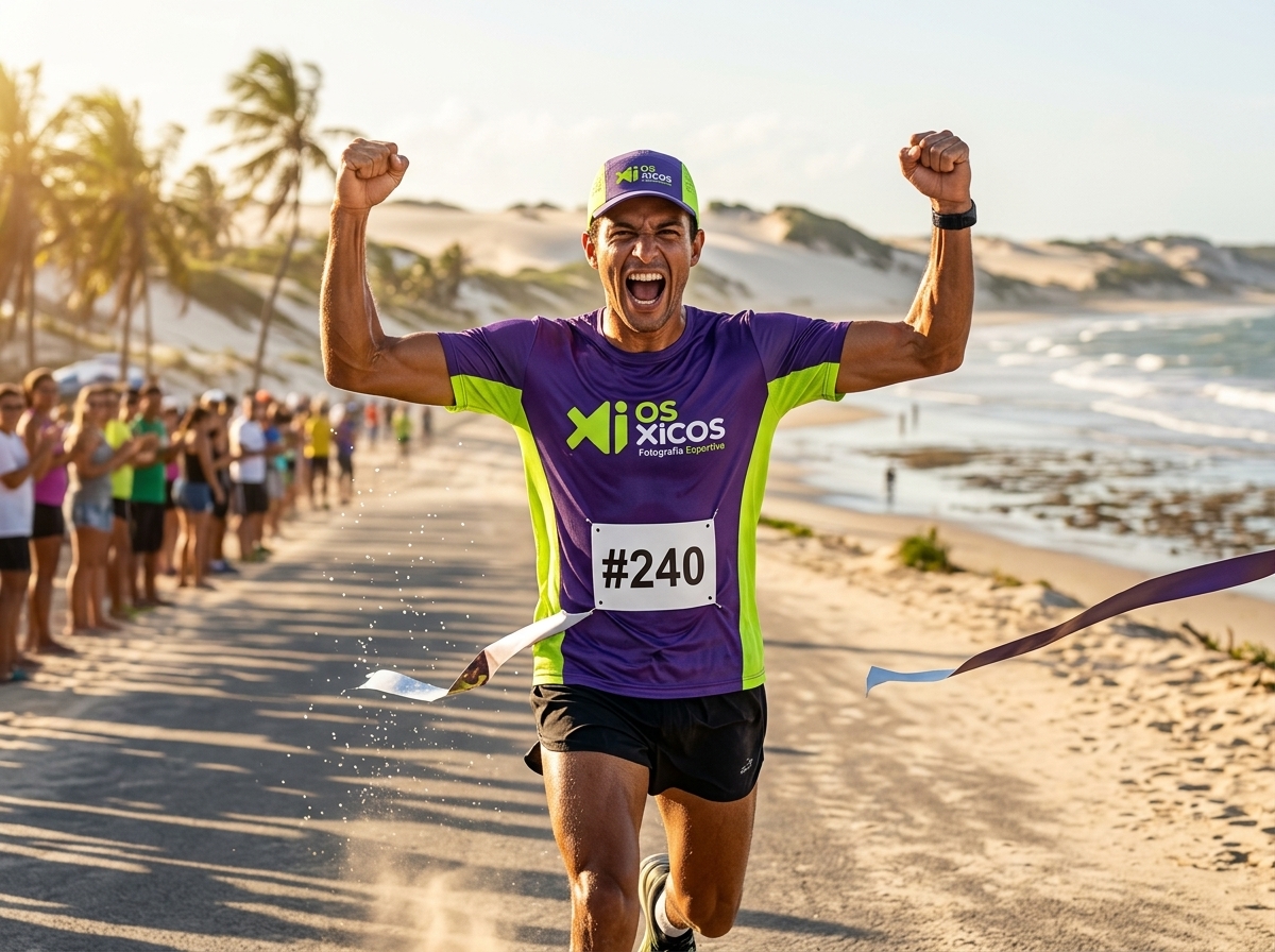 Comemoração na praia de Fortim